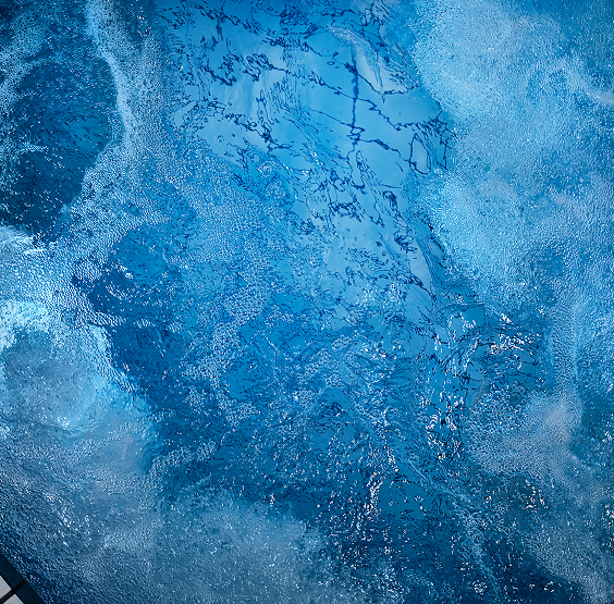 Blick auf eine Wasseroberfläche